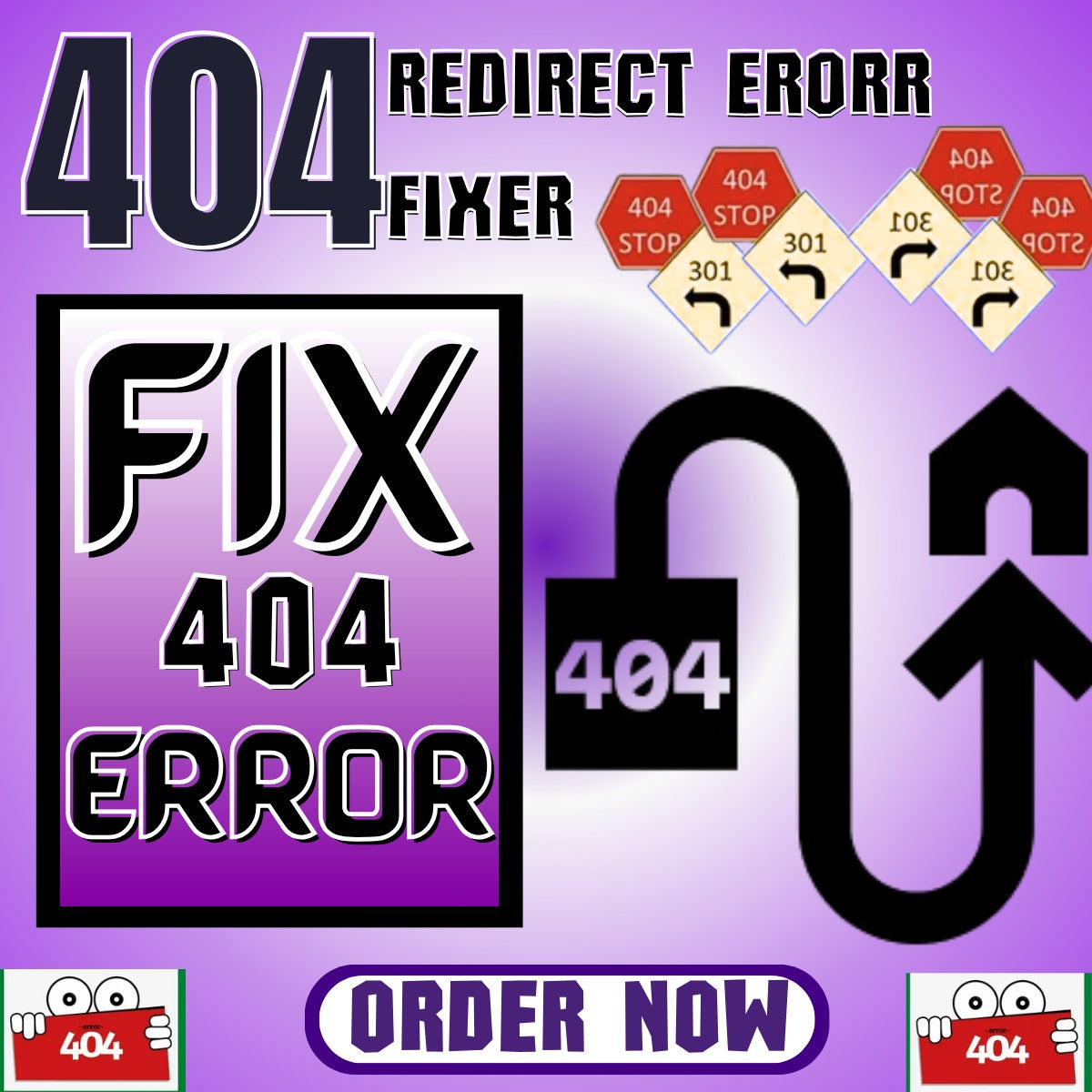 404 Redirect Erorr Fixer