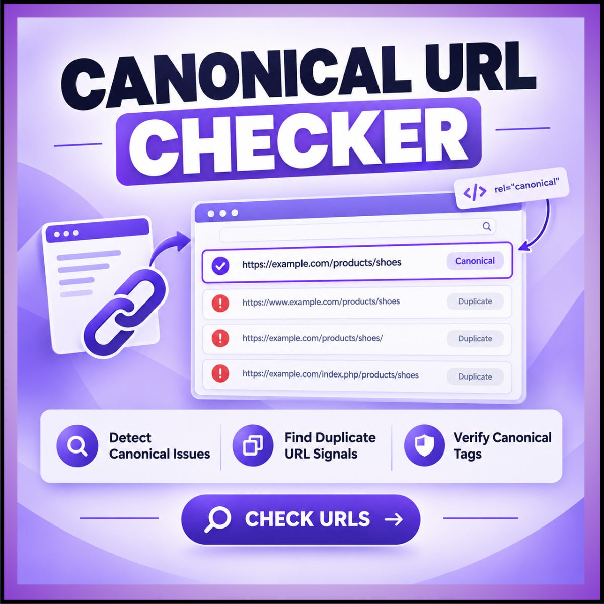 Canonical URL Checker